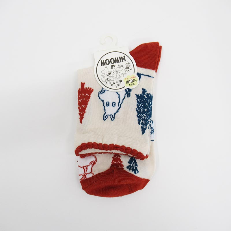 MOOMIN ムーミン ロークルーソックス ムーミン&ソフス IV /MNL753502-007